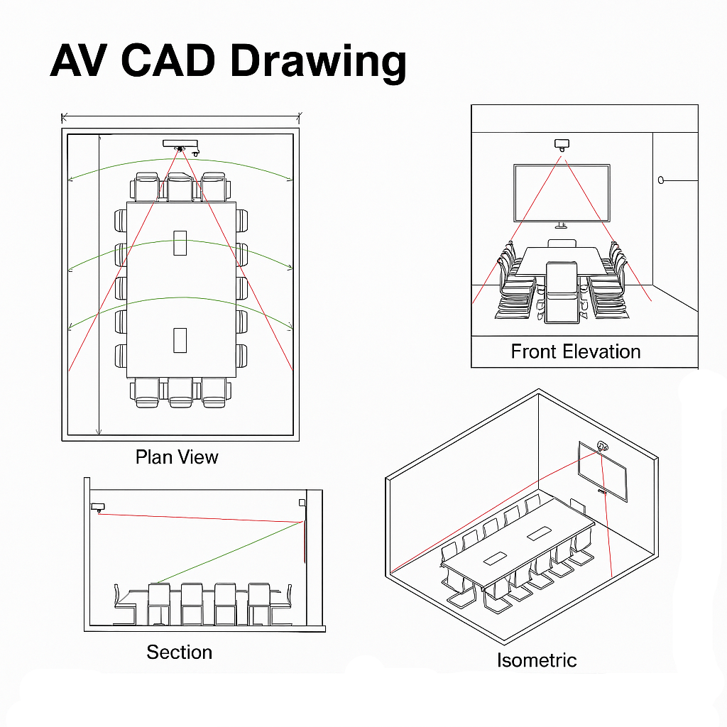 AV CAD Drawing