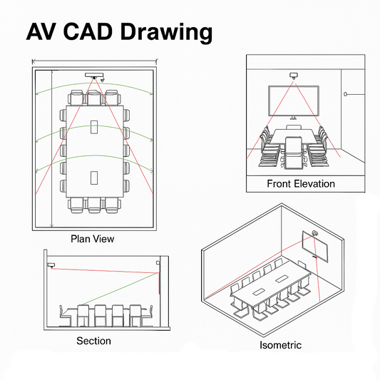 AV CAD Drawing